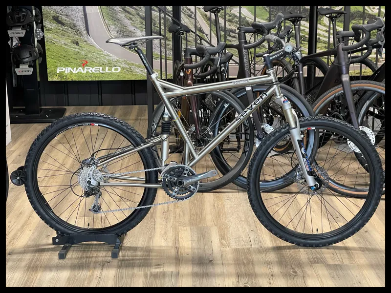 Seven DUO 2003 FULL SUSPENSION  Titanium MTB 21 inch