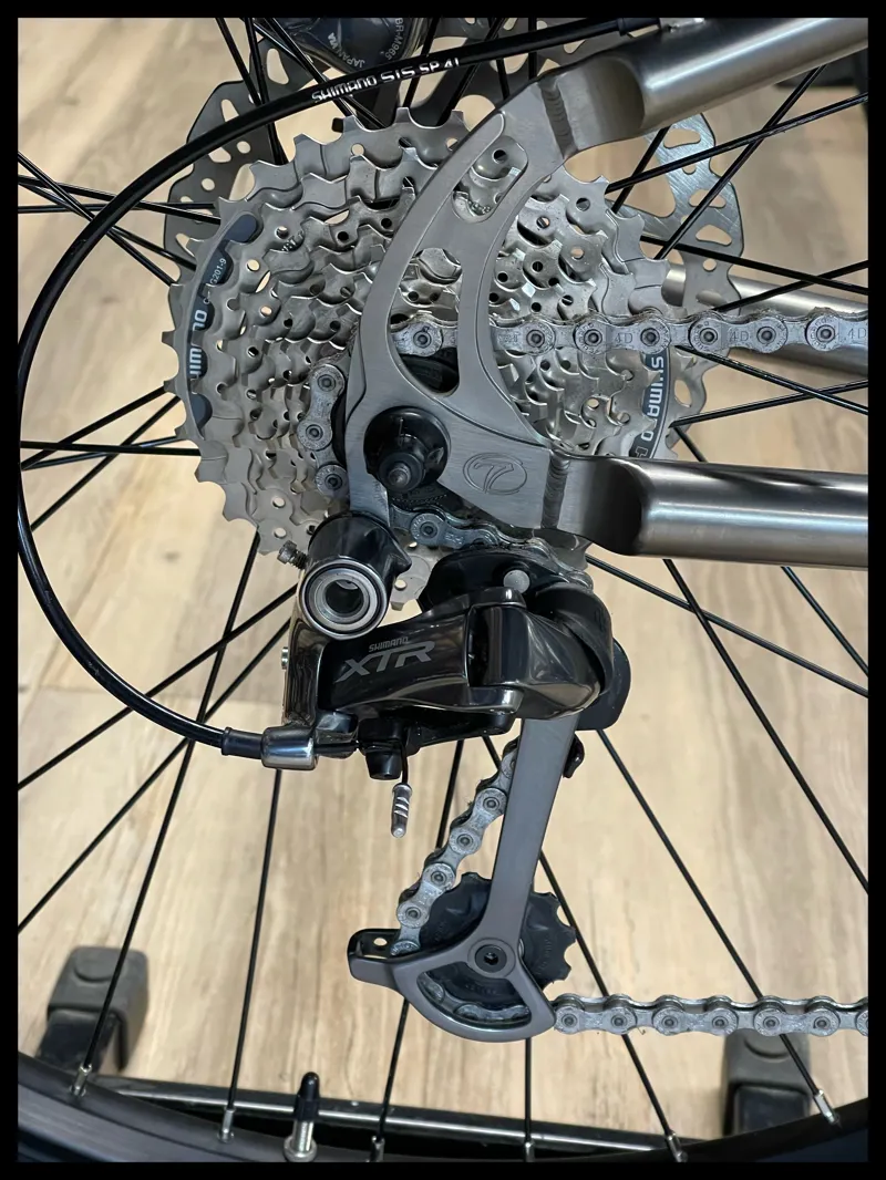 Seven DUO 2003 FULL SUSPENSION  Titanium MTB 21 inch-3