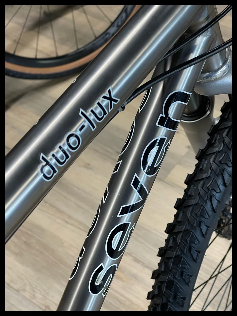 Seven DUO 2003 FULL SUSPENSION  Titanium MTB 21 inch-7