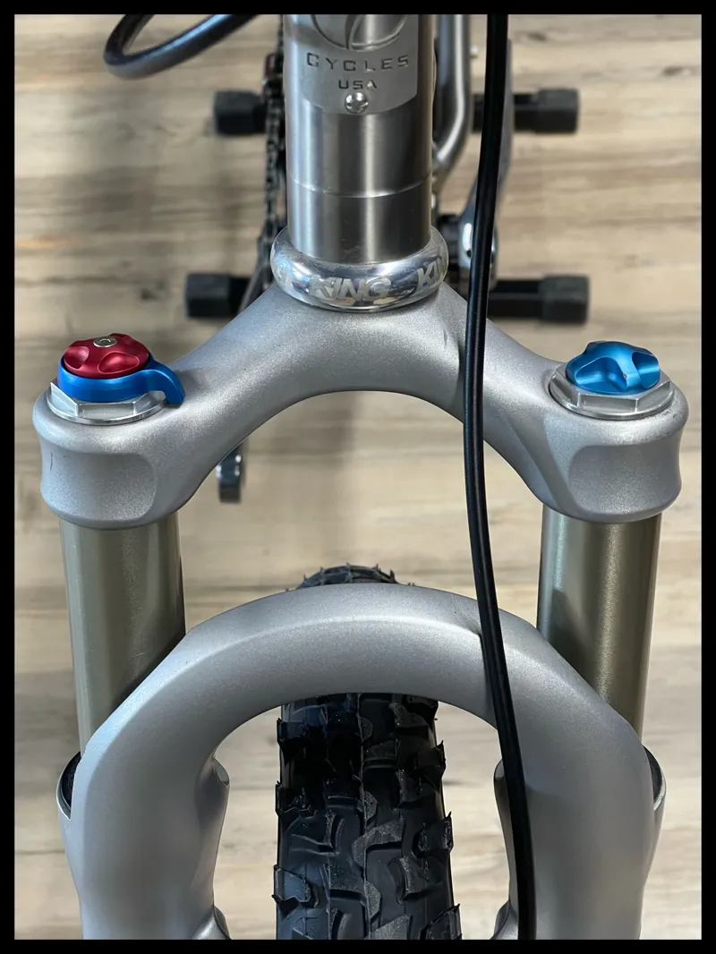 Seven DUO 2003 FULL SUSPENSION  Titanium MTB 21 inch-8