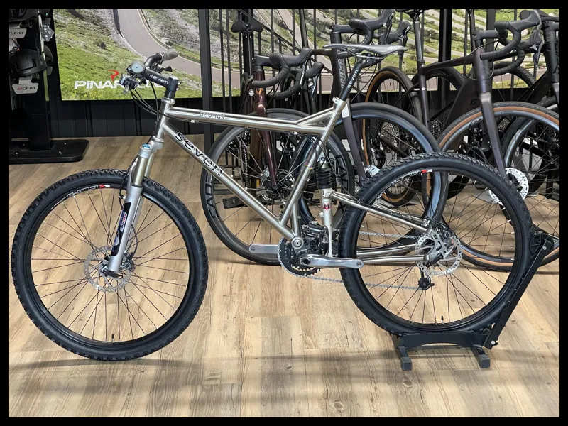 Seven DUO 2003 FULL SUSPENSION  Titanium MTB 21 inch-1