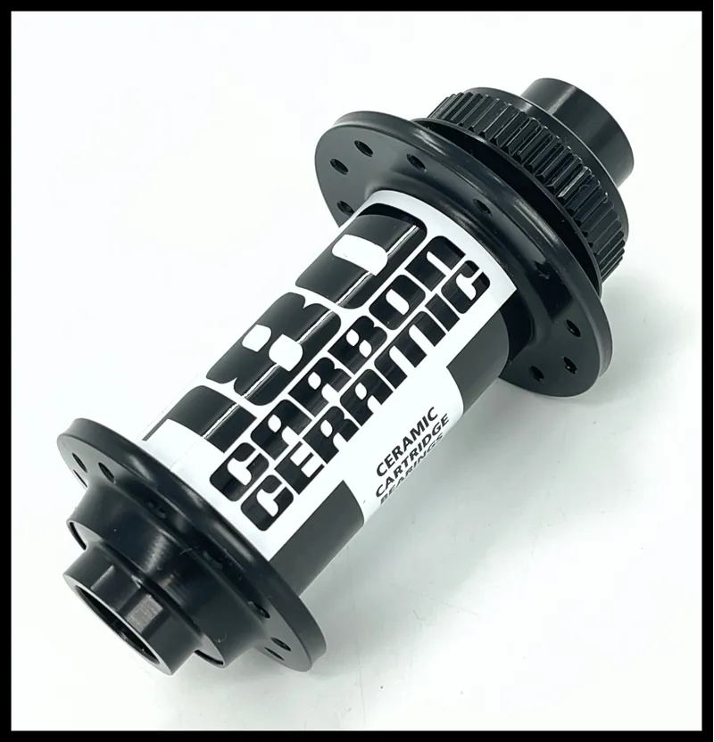 DT Swiss180 Carbon Ceramic Road 24 Hole 15mm Thru-Axle CL Disc Front Hub