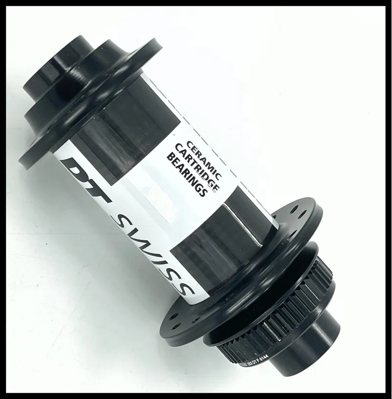 DT Swiss180 Carbon Ceramic Road 24 Hole 15mm Thru-Axle CL Disc Front Hub-1