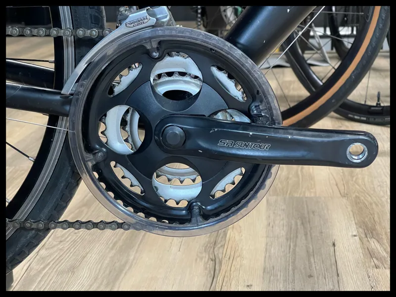 Raleigh X1 HyBrid Bike Black 17 inch  700c-2