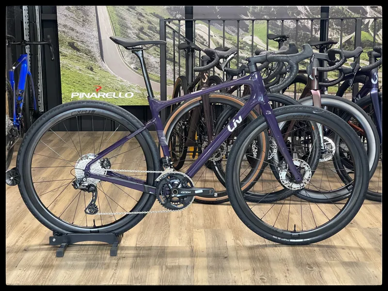 2022 Liv Devote Advanced Pro Gravel Bike in Dark Purple