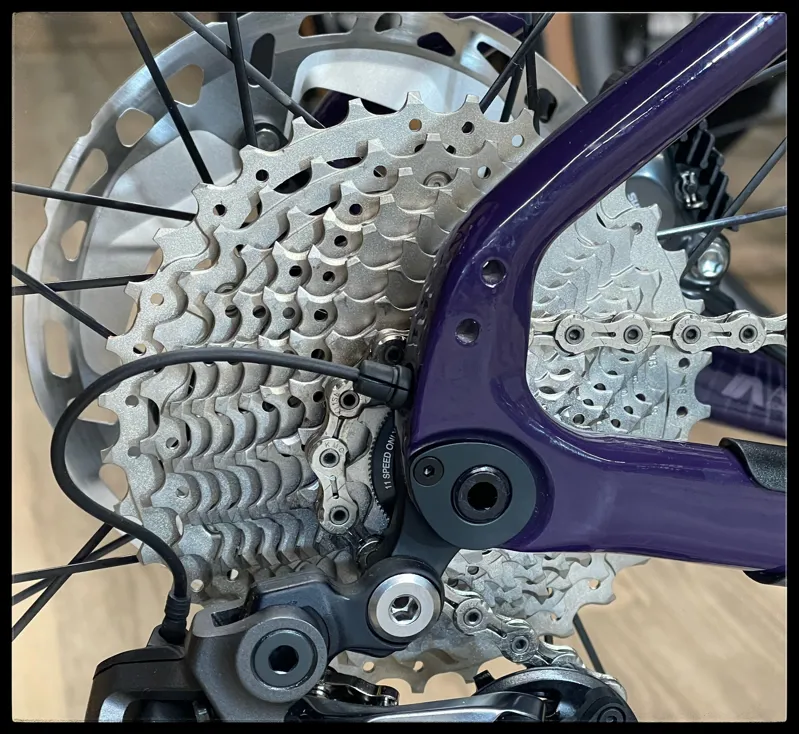 2022 Liv Devote Advanced Pro Gravel Bike in Dark Purple-1