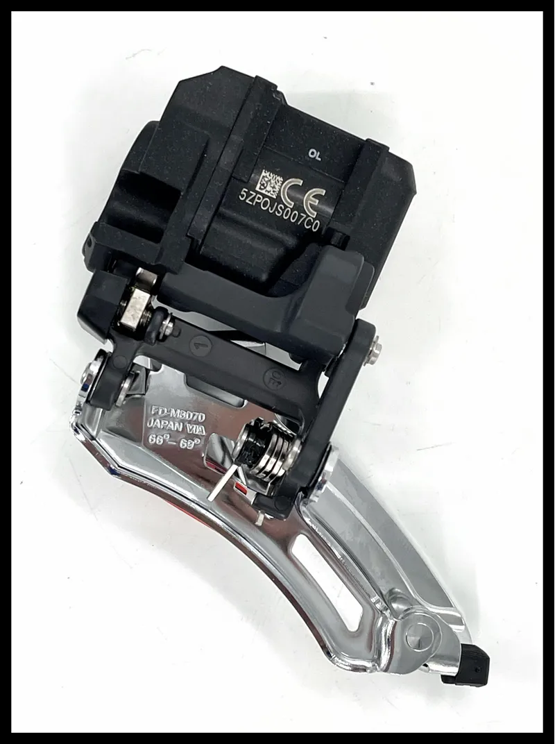 Shimano Deore XT M8070 Di2 Double Front Derailleur-2