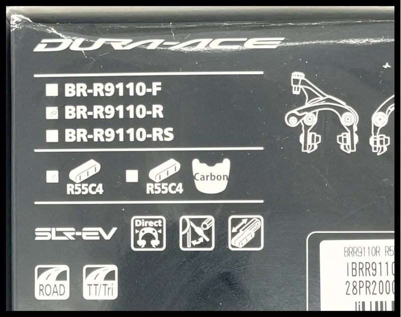 Dura-Ace BR-9110-R Direct Mount Bottom Bracket Rear Brake Caliper-3