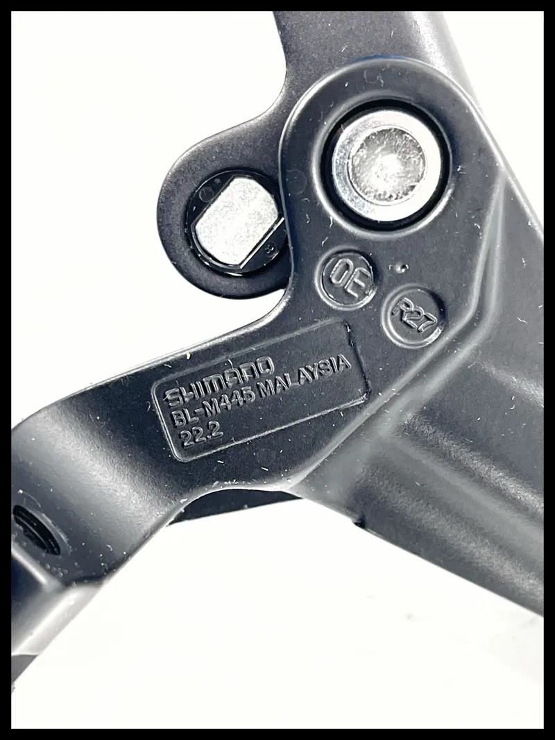 Shimano BR-M447 - BL-M445 Front Disc Brake Lever and Post Mount Caliper-2