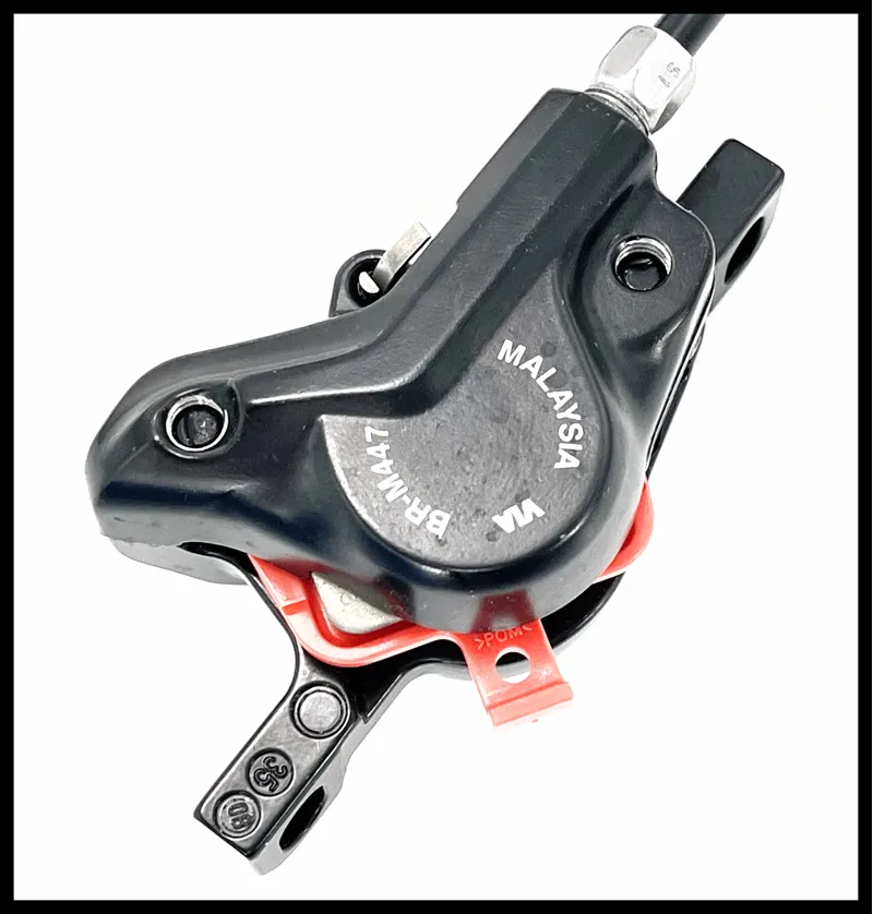 Shimano BR-M447 - BL-M445 Front Disc Brake Lever and Post Mount Caliper-1