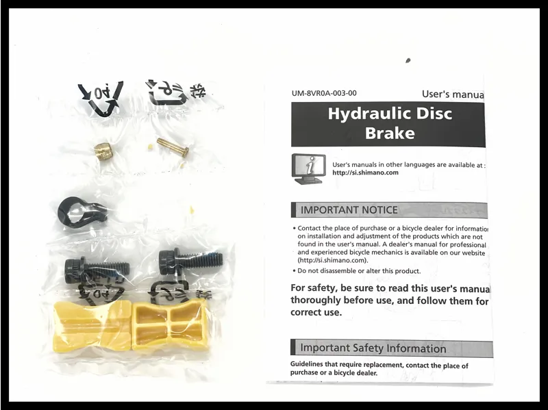 Shimano BR-M447 - BL-M445 Front Disc Brake Lever and Post Mount Caliper-4