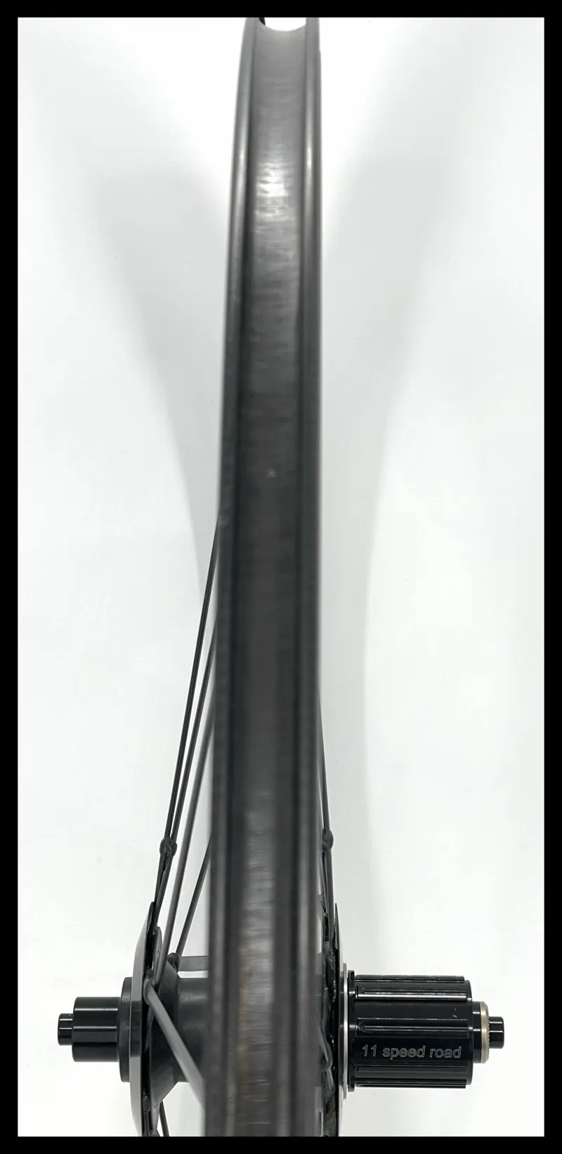 Lightweight Fernweg VR 60 Carbon Clincher Rear Wheel QR Rim-4