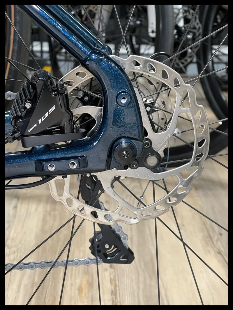 Road E + Medium Large  Pro 2 Blue Road Bike-5