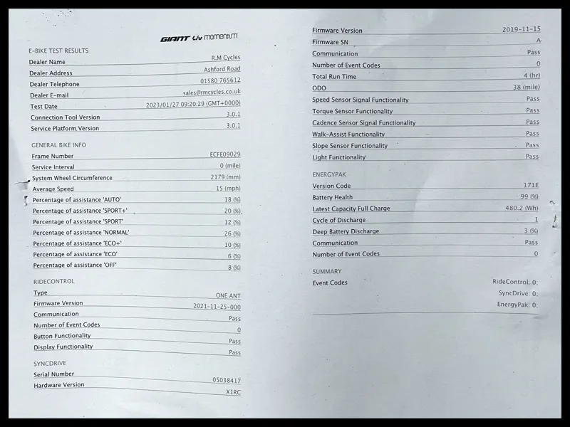 Momentum Transend E+ large lunar-8