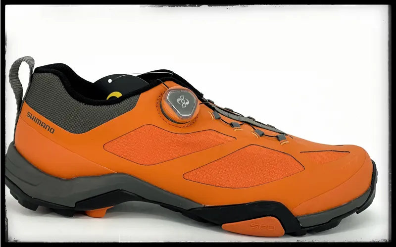 Shimano MT7 2 Bolt Off-Road Cycling Shoe EU43 Orange 2020-1