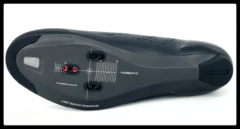 Shimano RP9 3 Bolt Men's Road Shoe EU 43 Black-2