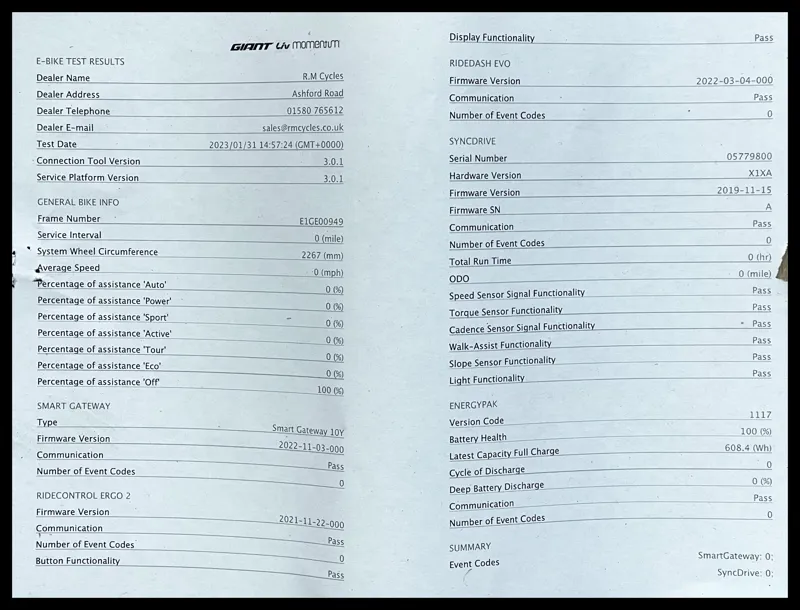 Giant AnyTour E+ 1 LDS 25km/h Medium Blue Ashes City Bike-9