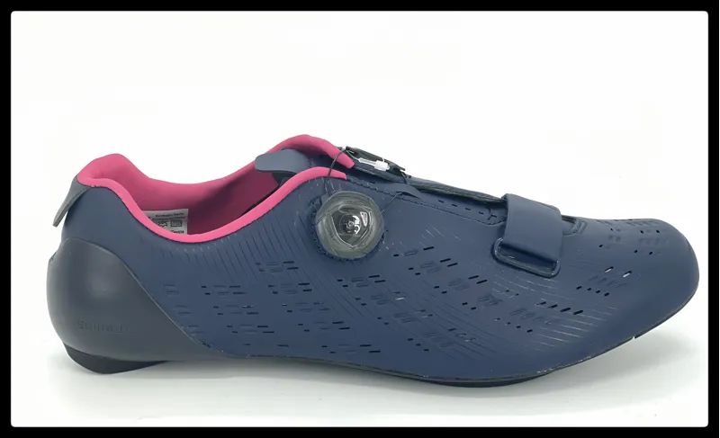 Shimano RP9 3 Bolt Road Shoe EU 43 Navy Blue-3