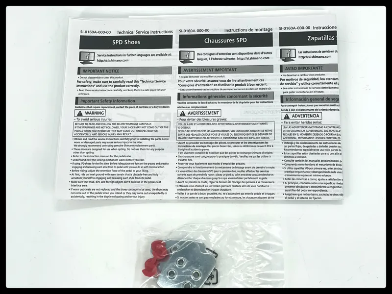 Shimano ME3 2 Bolt MTB Shoe EU 43 Orange-3