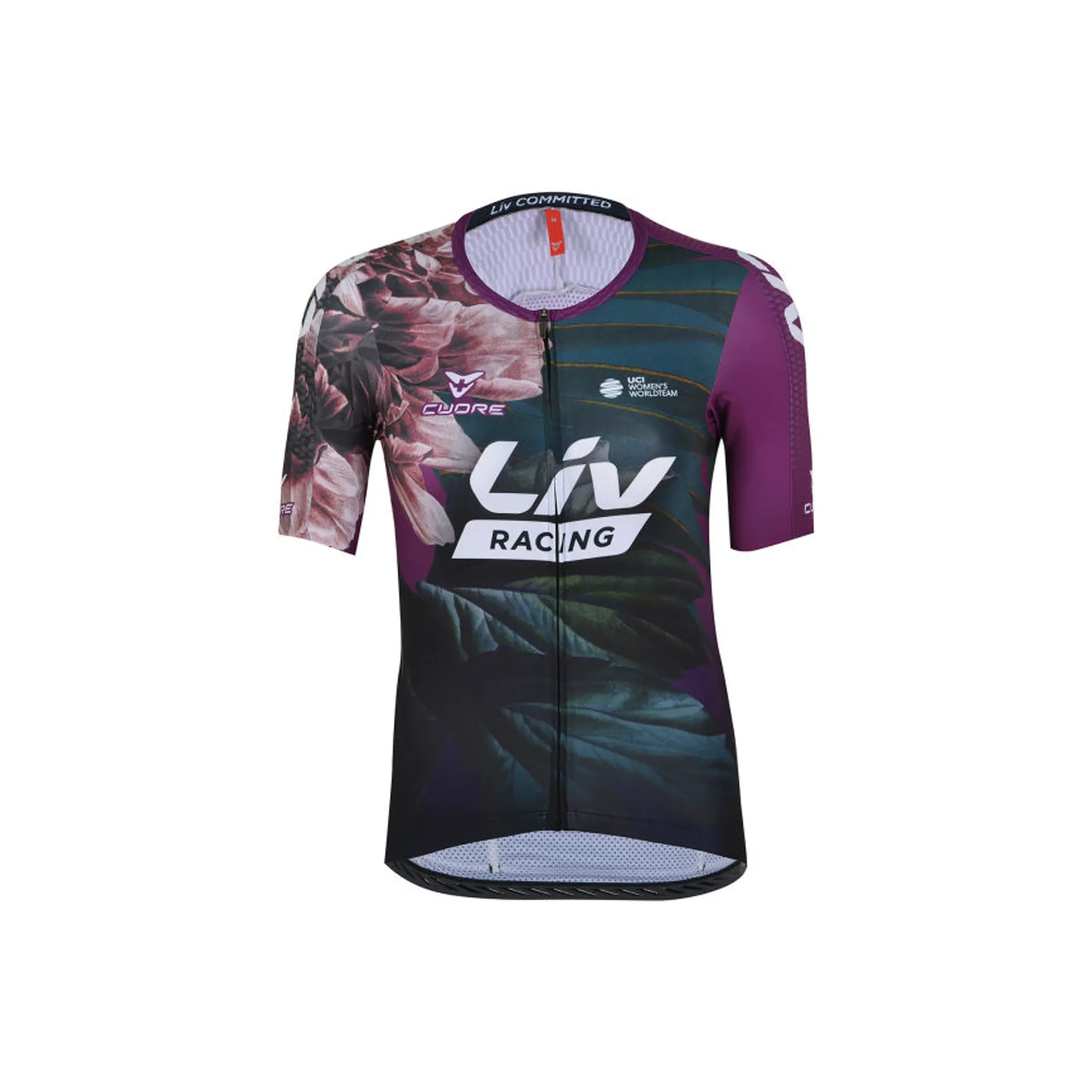 LIV Racing WorldTeam Replica Finisher SS JERSEY PURPLE/ GREEN Pur