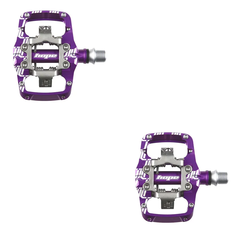 Hope Union Clipless Pedal in Purple-2