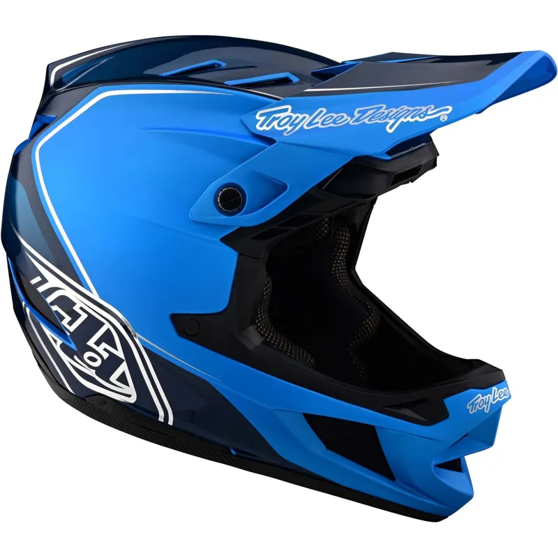 Troy Lee Designs D4 Composite Helmet in Blue