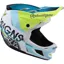 Troy Lee Designs D4 Composite Helmet in White/Green