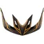 Troy Lee Designs A2 Helmet Replacement Visor in Pinstripe Black/Gold