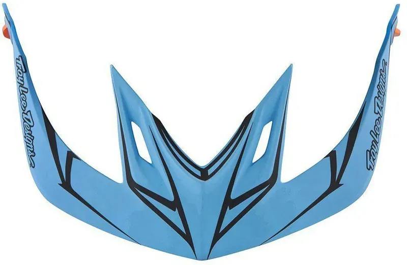 Troy Lee Designs A2 Helmet Replacement Visor in Pinstripe Blue/Red 