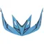 Troy Lee Designs A2 Helmet Replacement Visor in Pinstripe Blue/Red 