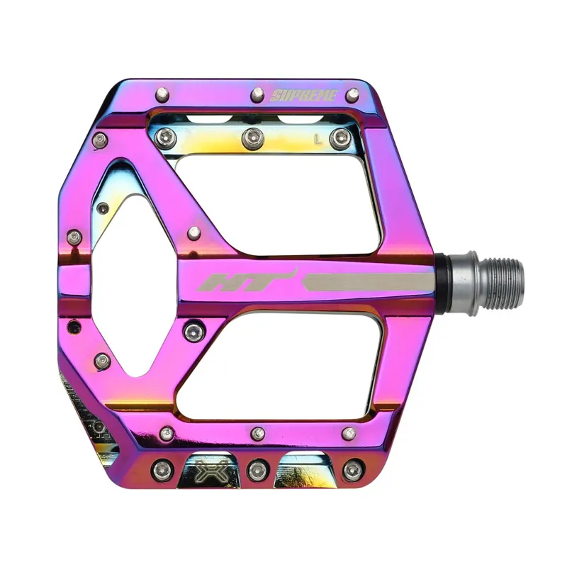 HT Components ANS-10 Supreme 9/16-inch Pedals in Oil Slick
