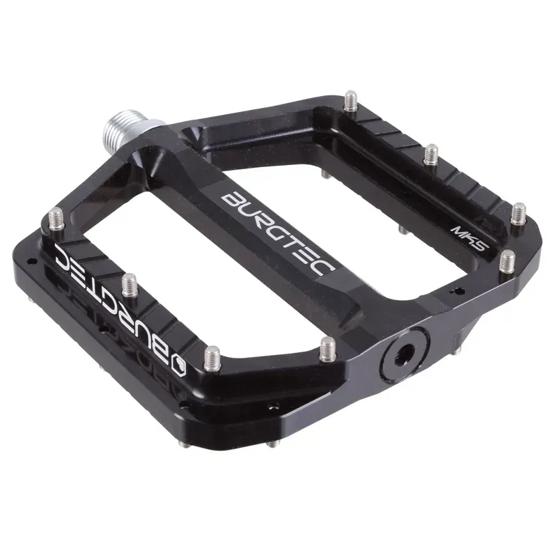 Burgtec Penthouse MK5 Pedals CrMo In Black