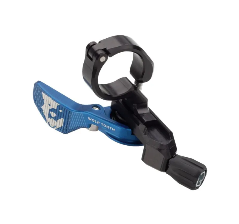Wolf Tooth ReMote Limited Edition 22.2mm Dropper Lever in Blue