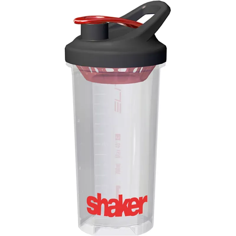 Elite 700ml Shaker Water Bottle In Clear