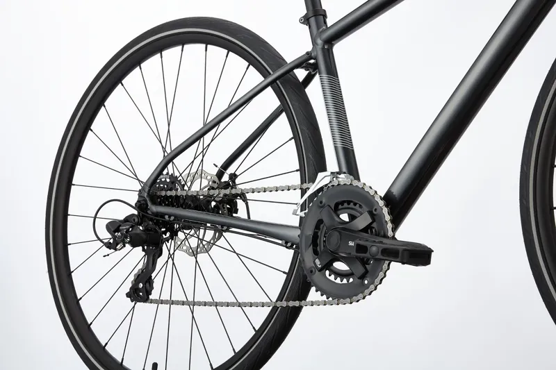 2021 Cannondale Quick Disc 1 Hybrid Bike in Black-7