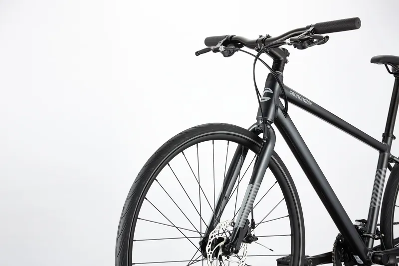 2021 Cannondale Quick Disc 1 Hybrid Bike in Black-6