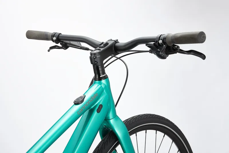 2021 Cannondale Quick Neo 2 SL Remixte Mens Electric Bike in Blue-2