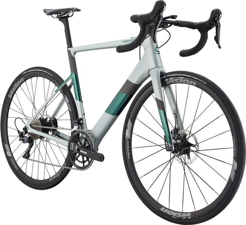 2021 Cannondale SuperSix EVO Neo 2 Mens Electric Bike in Grey-1