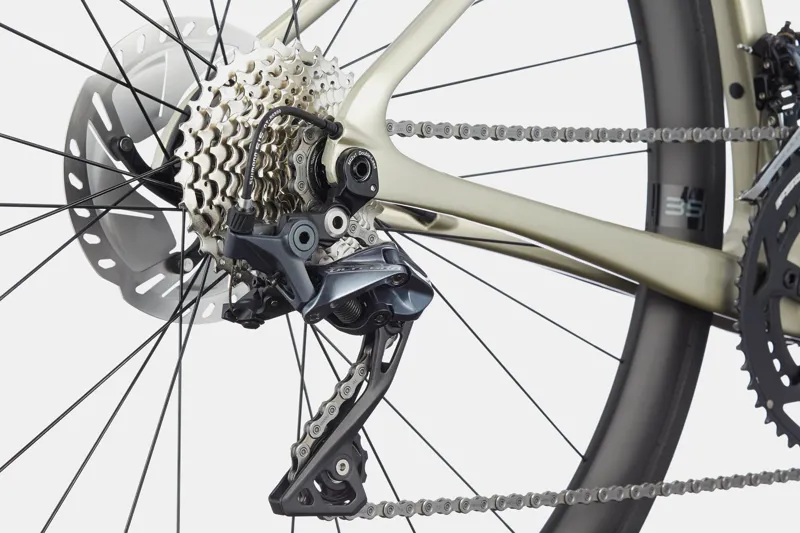 2021 Cannondale SuperSix EVO Carbon Disc Ultegra W Road Bike in Gold-3