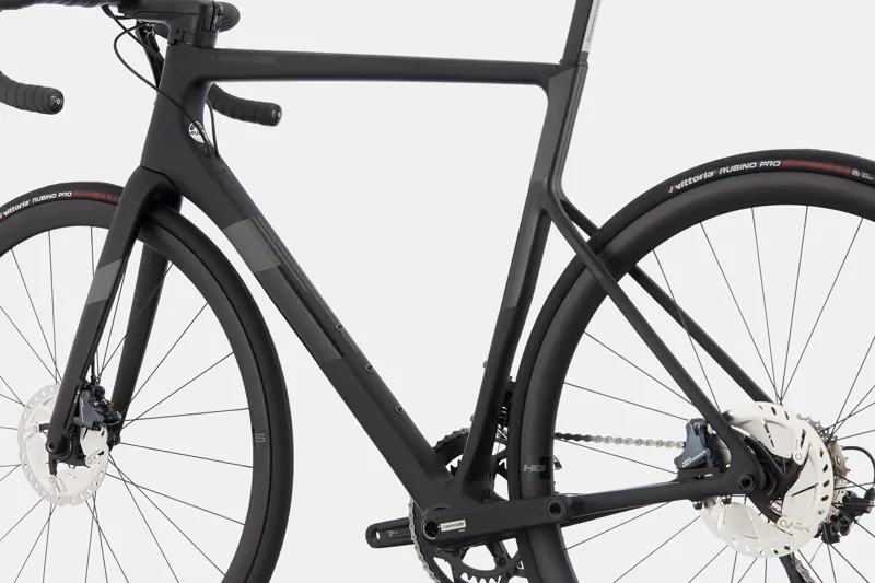 2021 Cannondale SuperSix EVO Carbon Disc Ultegra Road Bike in Black -2