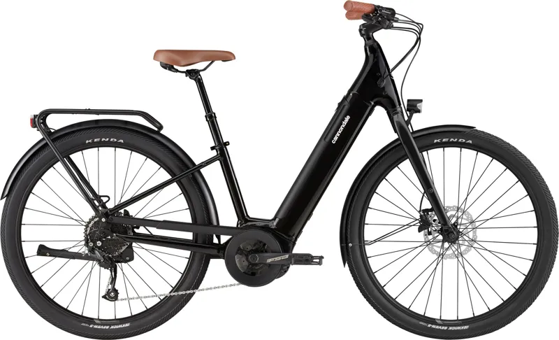 2021 Cannondale Adventure Neo 3.1 EQ Electric Bike in Black