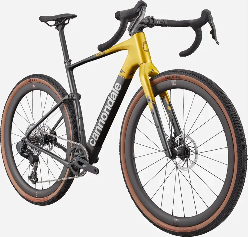 Cannondale Topstone Carbon 1 AXS Gravel Bike in Phoenix Yellow-1