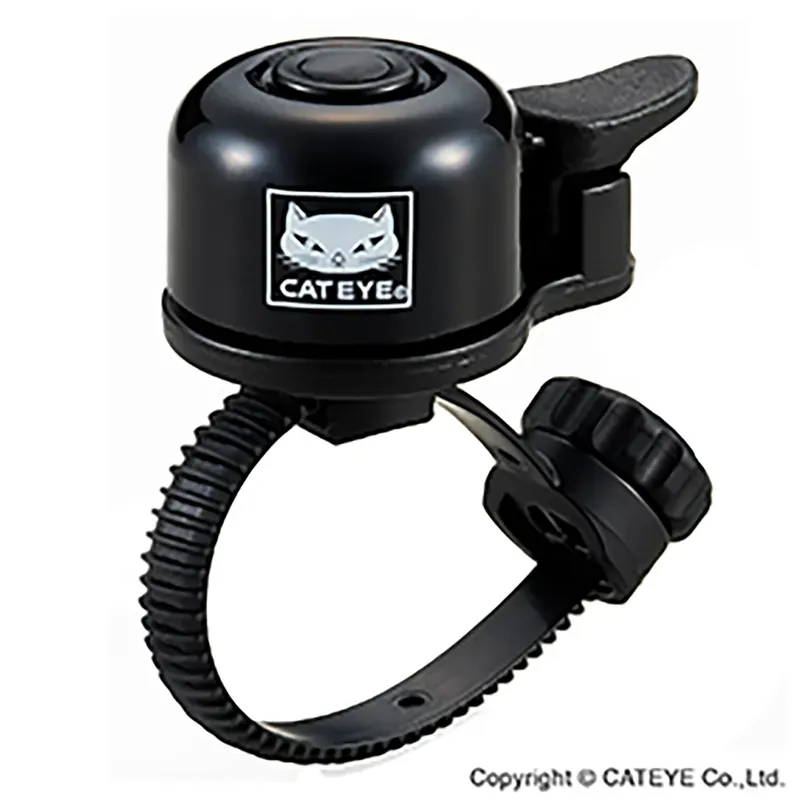Cateye Oh-1400 Aluminium Bell in Black