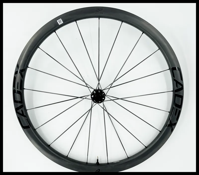 Cadex AR 35 Disc Tubeless Carbon Clincher Front Bike Wheel
