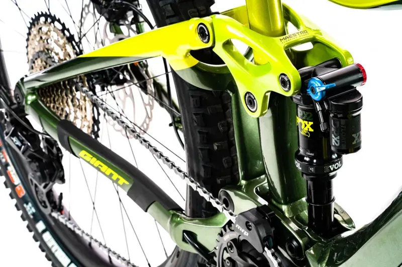 2020 Giant Trance E+ 1 Pro Electric FS Mountain Bike in Green-2