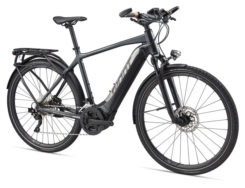 2020 Giant Explore E+ 1 Pro Electric Hybrid Bike in Black-1