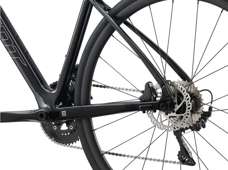 2021 Giant FastRoad Advanced 1 Hybrid Bike in Black-3