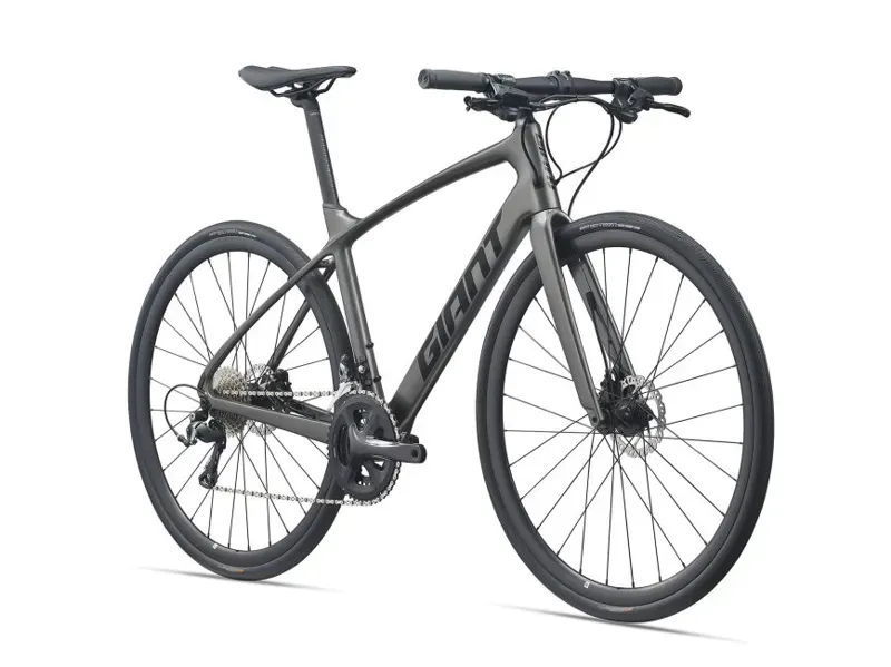 2021 Giant FastRoad Advanced 2 Hybrid Bike in Grey-8