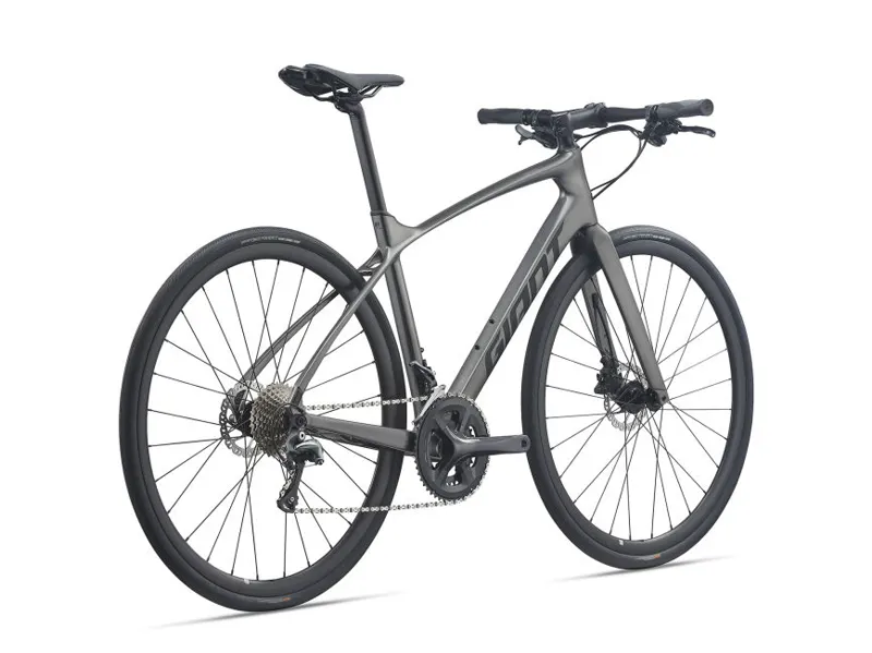 2021 Giant FastRoad Advanced 2 Hybrid Bike in Grey-7