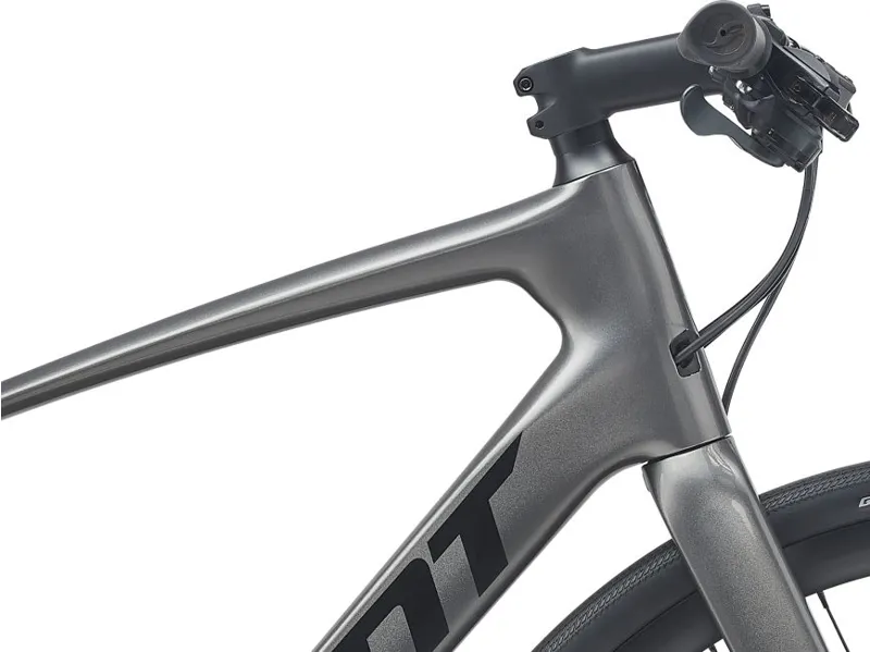 2021 Giant FastRoad Advanced 2 Hybrid Bike in Grey-6